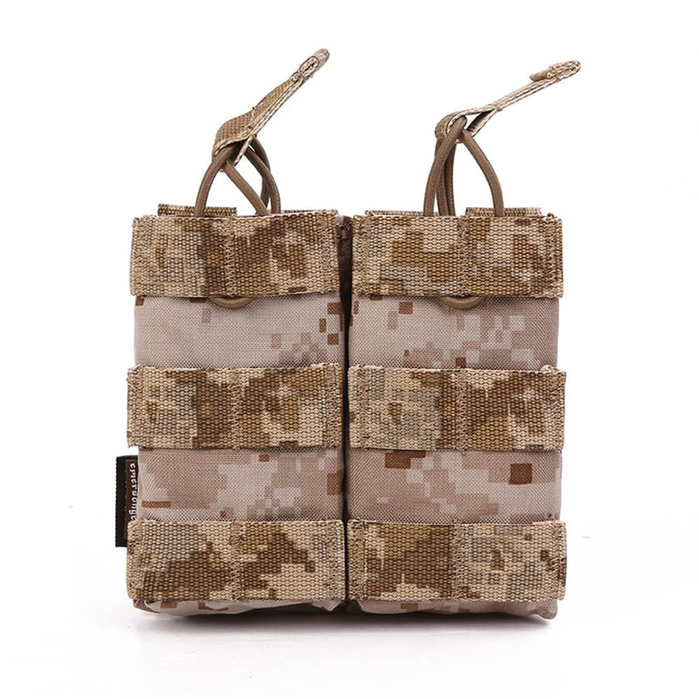 Emersongear Modular Open Top Double MAG Pouch for 5.56,Nylon Universal Holster