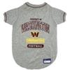 NFL Washington Commanders Dog T-Shirt Large. - Licensed Shirt for Pets Team Colored with Team Logos- Premium Stretchable Materials for The Comfort of Your Dog & Cat view 1