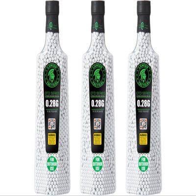 Lancer Tactical Airsoft BBS for Outdoor Field Bulk Premium Polished 6mm 0.20g-0.30g 5100 Rounds for Each Bottles X3-Outdoor Field Compliant