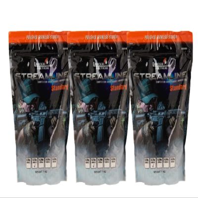 Lancer Tactical Streamline Competition Grade Airsoft BBS 0.25g-0.32g-Made in Taiwan, 3-Pack