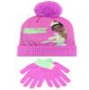 DInsey Kids Winter Hat and Gloves Set Tiana Purple One Size view 1