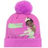 DInsey Kids Winter Hat and Gloves Set Tiana Purple One Size view 2