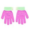 DInsey Kids Winter Hat and Gloves Set Tiana Purple One Size view 4