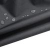 SEIWEI 8ft Billiard Table Dust Cover Outdoor Pool Table Cover Foldable and Waterproof Black view 3