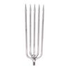 1 Pcs Stainless Steel Fishing Harpoon, 5 Prongs Harpoon Gig Gaff Hook Barb Fish Spear For Outdoor Fishing Tackle With 8mm Screws Portable Harpoon For Ponds,Lakes Or Rivers Hunting view 2