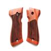 BMPL Hardwood Grips Compatible with Browning 380 BDA , Checkered Pistol Luxury Handmade Handcraft view 1