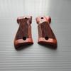 BMPL Hardwood Grips Compatible with Browning 380 BDA , Checkered Pistol Luxury Handmade Handcraft view 2