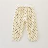 Children Toddler Kid Baby Boys Girls Cute Cartoon Print Polka Dot Sport Pants Oversized Sweatpants (Brown, 18-24 Months) view 2