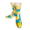 Crazy Socks Funny Socks,3D Pattern Cool Socks,Personalized With Yellow Duck graphic design Socks Gift for Men Women view 2