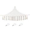 Exercise Ball Holder, Corner Hanging Storage Net or Hammock for Fitness Ball, Balance Ball Organizer, Yoga Ball Rack, Pregnancy Stability Ball Swiss Balance Ball for Yoga Studio and Gym White view 1