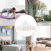 Exercise Ball Holder, Corner Hanging Storage Net or Hammock for Fitness Ball, Balance Ball Organizer, Yoga Ball Rack, Pregnancy Stability Ball Swiss Balance Ball for Yoga Studio and Gym White view 3