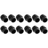 BESPORTBLE 2sets Trampoline Leg Covers Non-Slip Mats Safety Pad Noise Reduction Caps Easy Install 6pcs*2 view 1
