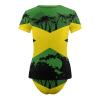 Jamaica Flag Women's One-Piece Swimsuit Triangle Bathing Swimsuit Beach Party XL view 4