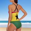 Adugen Origei Bikini Ghana Flag Bathing Suit Women's Swimwear One-Piece Swimsuit Tummy Control Swimsuits S view 4