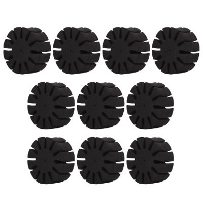 VBESTLIFE Separator Holder,10pcs Round PE Separator Holder Black Outdoor Archery Accessory
