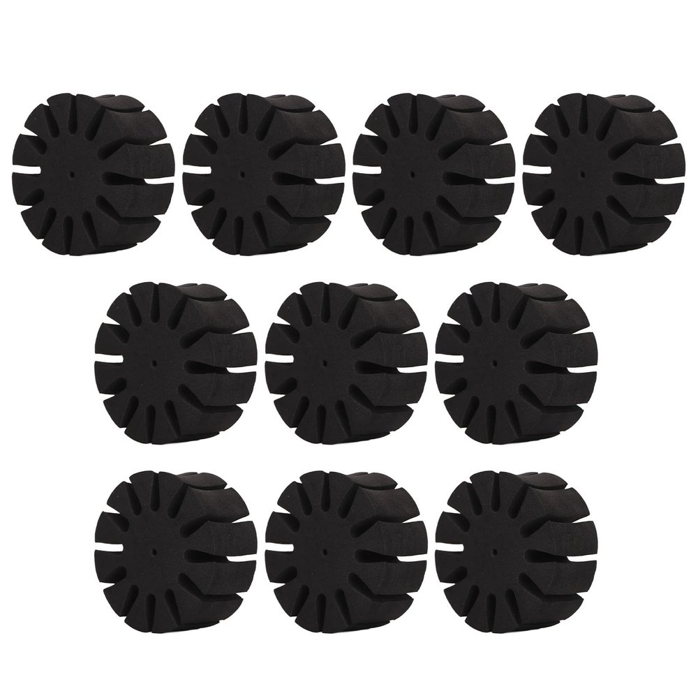 VBESTLIFE Separator Holder,10pcs Round PE Separator Holder Black Outdoor Archery Accessory