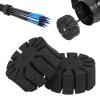 VBESTLIFE Separator Holder,10pcs Round PE Separator Holder Black Outdoor Archery Accessory view 2