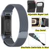 Metal Mesh Loop Bands for Fitbit Charge 5/Charge 6 Band for Women Men, Adjustable Stainless Steel Wristbands Replacement Straps for Charge 5/6 Activity TrackerGrey-S view 4