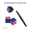 Beer City Billiards Pro Series (Square) Pool Compatible with Master Chalk or other Brands- Slip-in Pocket Pool Cue Chalk Holder Chalk Holder Pool Billiards view 3