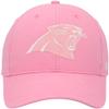 47 Girls Youth Pink Carolina Panthers Rose MVP Adjustable Hat view 2