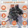 Xino Sports 2 in 1 Adjustable Combo Skates - Pro Quality - Beginner Friendly with Illuminating LED Light-Up Wheels, Interchangeable Skates for Boys & Girls for Indoor and Outdoor Use (Gray,XL 9-12) view 3