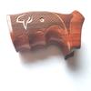 BMPL Hardwood Luxury Laser Grips Compatible with Taurus Medium/Large Frame.357 M44, 65, 66, 80, 82, 83, 96, 431, 441, 607, 608, 669 Revolver Handmade, Brown,Red view 4