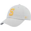 47 Men's Gray Pittsburgh Steelers Clean Up Legacy Adjustable Hat view 1