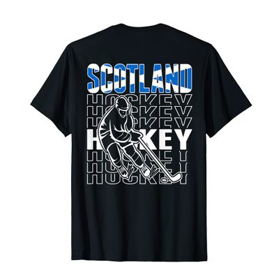 Scotland Ice Hockey Fans Jersey Support Scottish Hockey Team T-Shirt