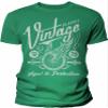1976 Birthday Shirt for Men - Classic Vintage 1976 Aged to Perfection - Wheel - 50th Birthday Gift - F/Kelly-4X view 1