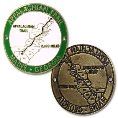 Appalachian Trail Hiking Stick Medallion