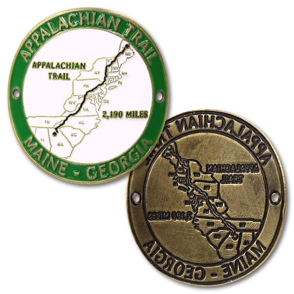 Appalachian Trail Hiking Stick Medallion