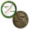 Appalachian Trail Hiking Stick Medallion view 1