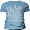 1976 Birthday Shirt for Men - Classic Vintage 1976 Aged to Perfection - Wheel - 50th Birthday Gift - F/Carolina-4X view 1