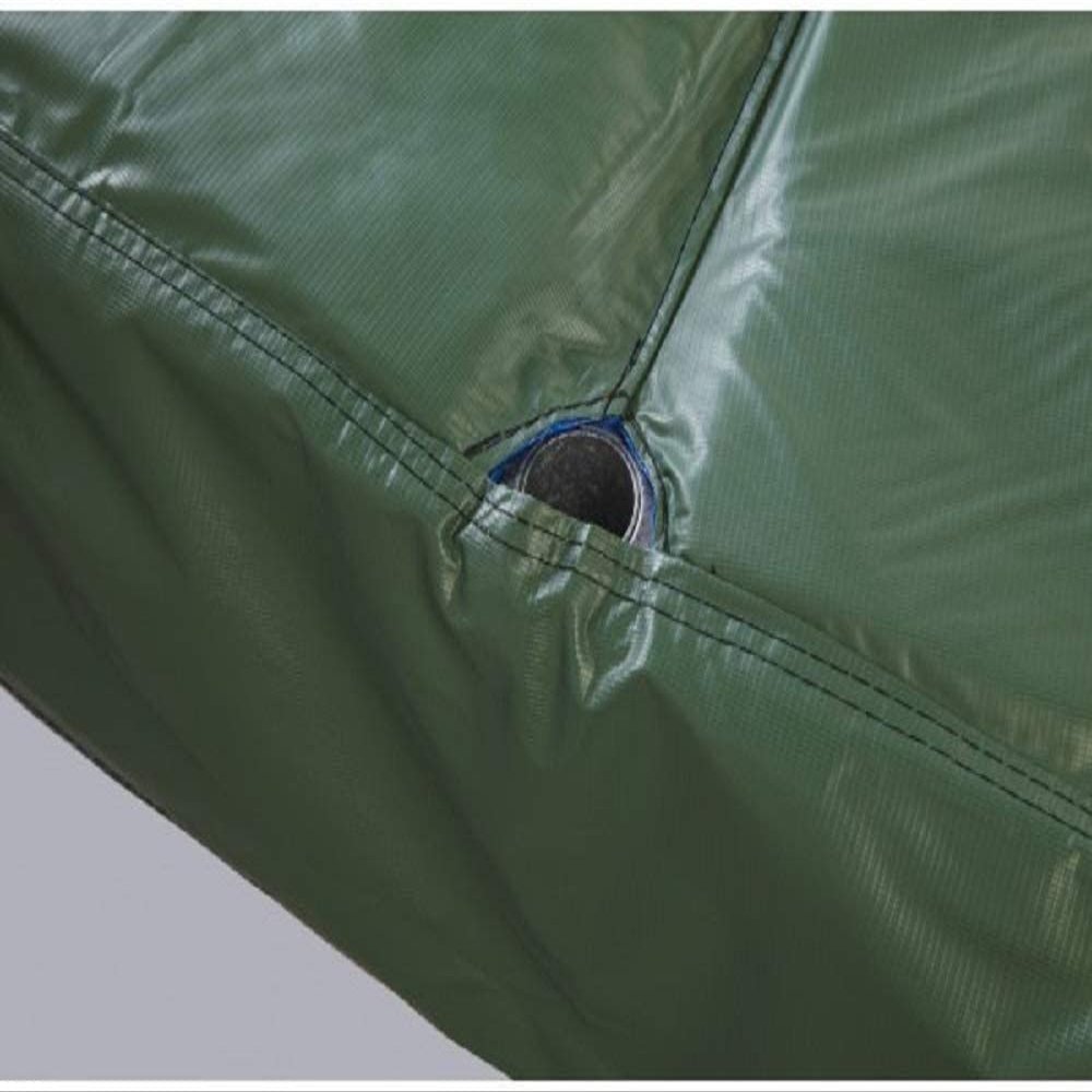 JumpKing 14' Safety Trampoline Frame Pad 10" Wide for 4 Poles, Green (PAD14JP4-10G2)