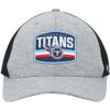 47 Men's Heathered Gray/Navy Tennessee Titans Motivator Flex Hat view 2