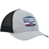 47 Men's Heathered Gray/Navy Tennessee Titans Motivator Flex Hat view 3