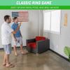 GoSports Hook 21 Ceiling Mount Ring Swing Game - Play Indoors or Outdoors - Blue, Gray, Natural or Red view 2
