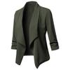 Casual Open Solid Womens Long Front Sleeve Coat Cardigan Jacket Women's Coat Full Length down Coats for Women view 1