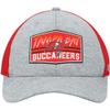 47 Men's Heathered Gray/Red Tampa Bay Buccaneers Motivator Flex Hat view 2