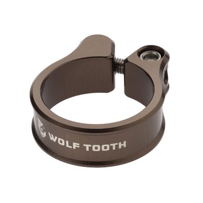 Wolf Tooth Precision-Machined Seatpost Clamp - Espresso 31.8mm