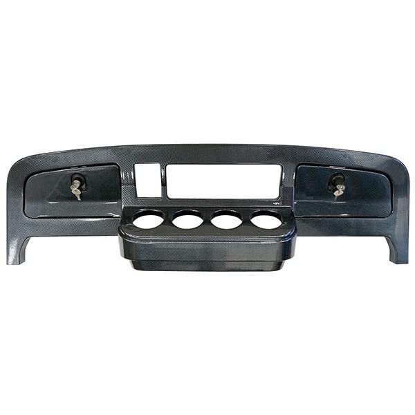 REVENGE Golf Cart Dash Carbon Fiber Ezgo TxT 2014 and Up
