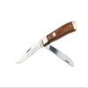 BOKER MANUFAKTUR Traditional Series TRAPPER 2.0  Updated 2-Blade Trapper Pocket Knife, EDC Folder with D2 Blade, Multiple Handle Options, 2023 (Rosewood) view 2