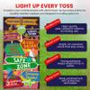 Cornhole Board Wraps | Fun Neon Drinking Game Wrap | Cornhole Decal 48.5x24.5in | Laminated & Easy-to-Apply Wraps | Waterproof 3M Vinyl with Air Release | Ideal for Cornhole Enthusiasts view 4