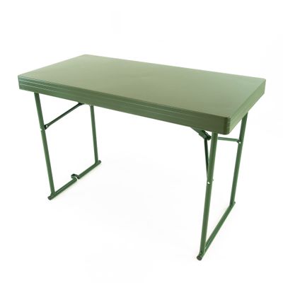 Creative Outdoor Heavy Duty Camping Table, Lightweight Outdoor Camping Table, Portable, Perfect for Camping, Lawn, Picnic and Fishing (Table, Green)