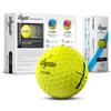 Legato Golf Balls LTX3085 | Maximized Distance with Soft Feel | 3 Piece | Urethane Cover | 85 Compression | Yellow | 1 Dozen (12 Balls) view 1