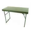 Creative Outdoor Heavy Duty Camping Chairs & Table, Lightweight, Outdoor Camping Chair, Portable Directors Chair with Side Table for Camping, Lawn, Picnic and Fishing (Table + 2 Chair, Green) view 2