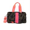 Haute Shore - Billie Showoff Tennis Bag, Green Camo w/Pink & Orange Stripes, One_Size view 1