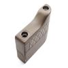 DeckMate Left Luxury Pontoon Seat Arm - Tan and Beige view 2