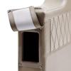 DeckMate Left Luxury Pontoon Seat Arm - Tan and Beige view 4