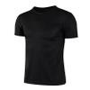 TiaoBug Kids Boys Rash Guard Swim Shirt UPF 50+ Sun Protection Short Sleeve Swimming Top Quick Dry Athletic Sun Shirts Black C 8-9 Years view 1